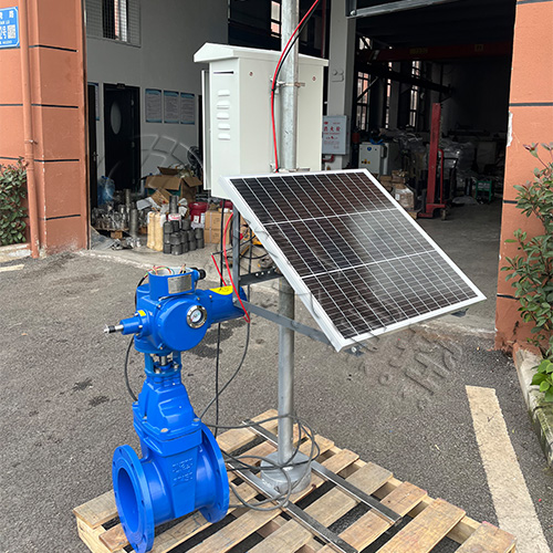 吉水皓久 Z945X-16Q免布线太阳能电动闸阀 农业灌溉 支持远程智能控制